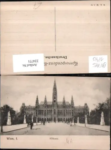 224771,Wien 1 Rathaus