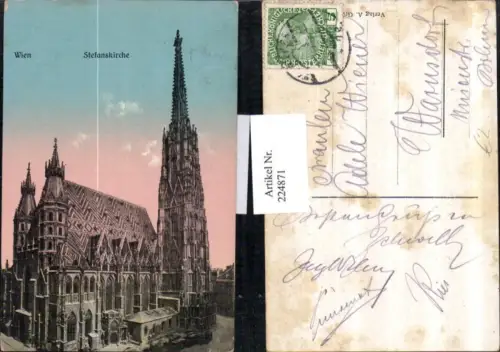 224871,Wien 1 Stephanskirche Kirche Dom