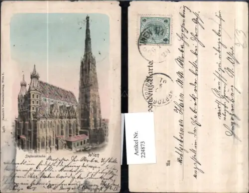 224873,Wien 1 Stephanskirche Kirche Dom