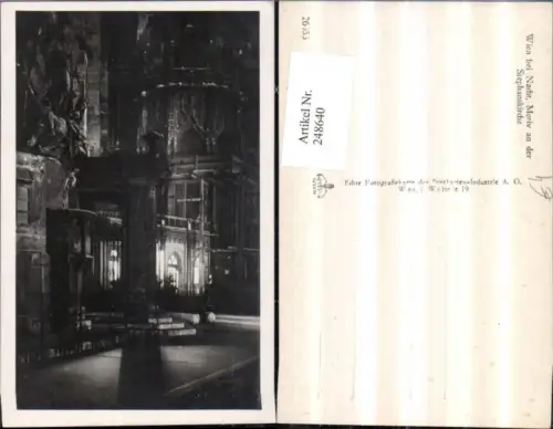248640,Wien 1 Motiv an d. Stephanskirche b. Nacht