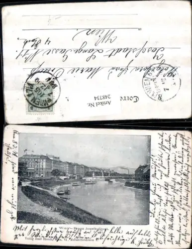 248734,Wien 1 Franz Josefs-Quai Partie