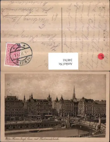 248761,Wien 1 Franz-Josefs-Quai m. Ferdinandsbrücke Brücke