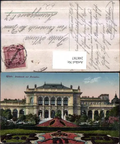 248787,Wien 1 Stadtpark m. Kursalon