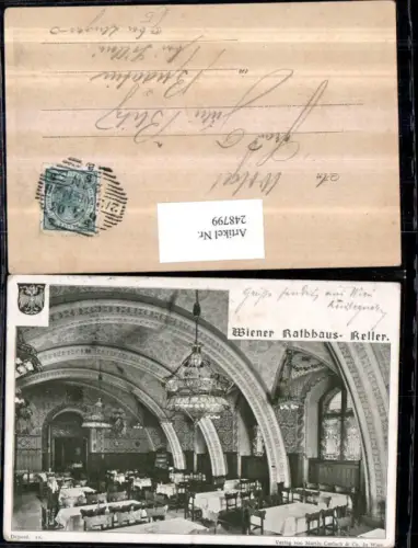 248799,Wien 1 Rathaus-Keller Innenansicht