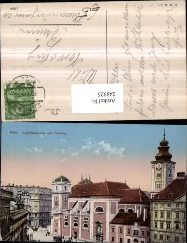 248925,Wien 1 Schottenkirche u. Freyung