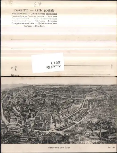 257111,Wien 1 Totale Panorama