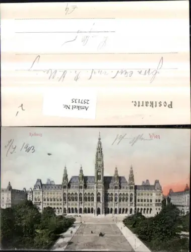257135,Wien 1 Rathaus