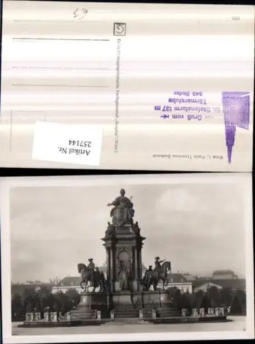 257144,Wien 1 Maria Theresien Denkmal