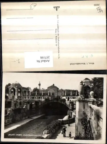 257198,Wien 1 Wientalabschluss Brücke