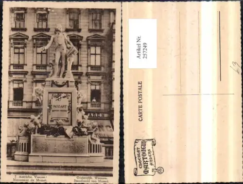 257249,Wien 1 Mozart-Denkmal
