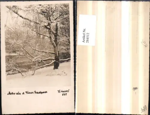 284512,Wien Innere Stadt Stadtpark Motiv Winterbild pub H. Markl 505