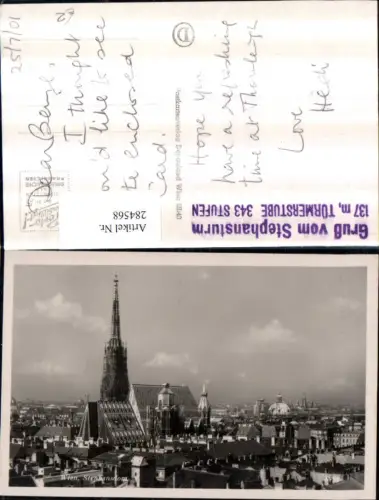 284568,Wien Innere Stadt Teilansicht Stephansdom
