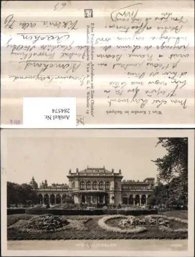 284574,Wien Innere Stadt Kursalon im Stadtpark