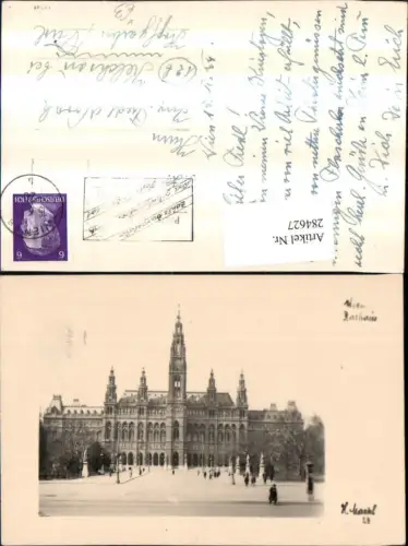 284627,Wien Innere Stadt Rathaus pub H. Markl 23