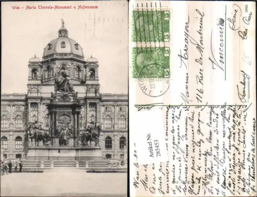285453,Wien Innere Stadt Maria Theresia-Monument u. Hofmuseum