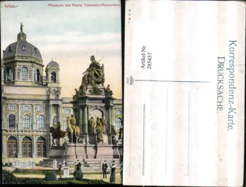 285457,Wien Innere Stadt Museum m. Maria Theresia-Monument