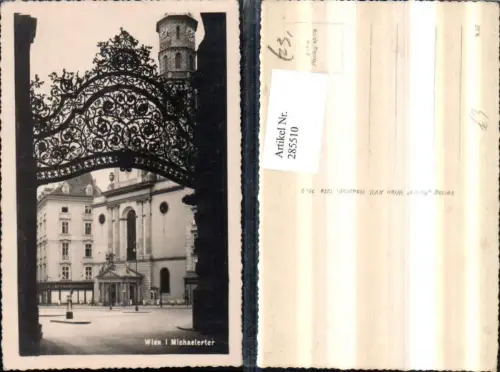 285510,Wien Innere Stadt Michaelertor Kunsthandlung