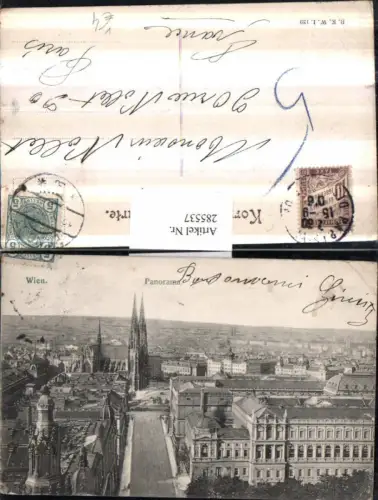 285537,Wien Innere Stadt Panorama Totale Stephansdom pub Brüder Kohn B.K.W.I. 139