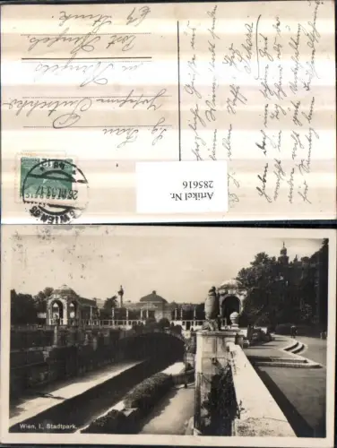 285616,Wien Innere Stadt Stadtpark Brücke