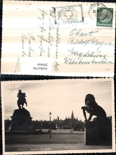 285666,Wien Innere Stadt Äußerer Burgplatz Denkmal