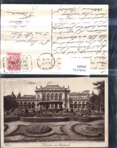 285687,Wien Innere Stadt Kursalon im Stadtpark