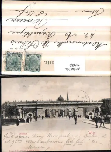285689,Wien Innere Stadt Burgtor Straßenansicht pub Stengel e Co 4527