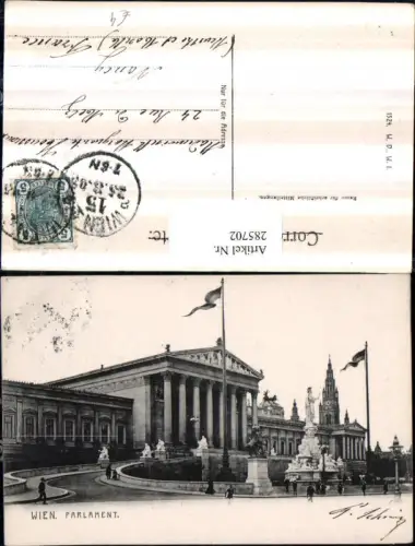 285702,Wien Innere Stadt Parlament Gebäude