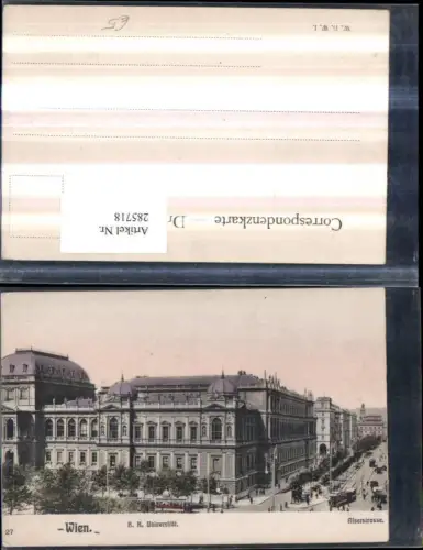 285718,Wien Innere Stadt K. k. Universität Alserstraße