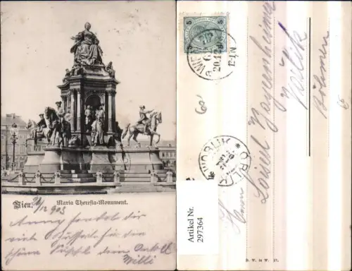 297364,Wien Innere Stadt Maria Theresia-Monument