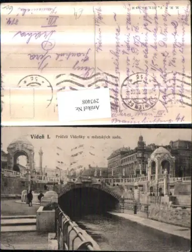 297408,Wien Innere Stadt Pruceli Videnky u mestskych sadu Brücke