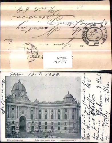 297409,Wien Innere Stadt Michaelerplatz Michaelertor