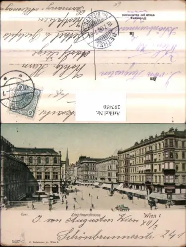 297450,Wien Innere Stadt Kärntnerstraße Straßenansicht Geschäfte