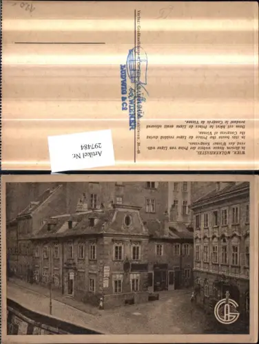 297484,Wien Innere Stadt Mölkerbastei