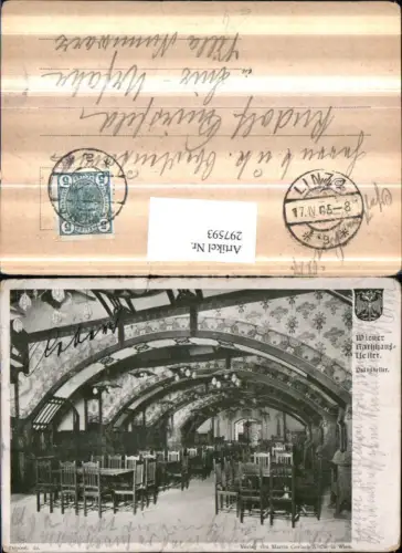 297593,Wien Innere Stadt Rathaus-Keller Volkskeller Innenansicht