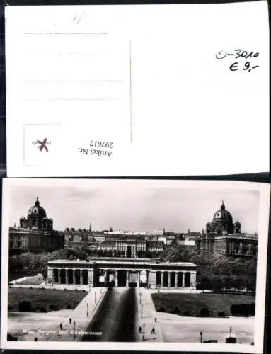 297617,Wien Innere Stadt Burgtor u. Staatsmuseen