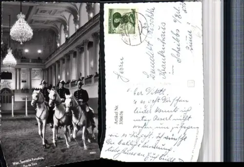 330676,Wien Innere Stadt Spanische Hofreitschule Pa de Trois Pferde