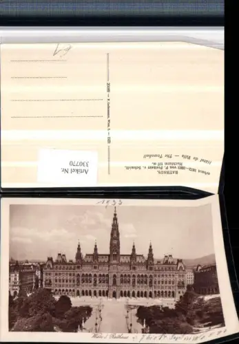330770,Wien Innere Stadt Rathaus