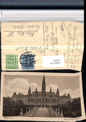 330792,Wien Innere Stadt Rathaus Dr. Karl Lueger-Platz