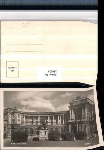 330826,Wien Innere Stadt Neue Burg Denkmal