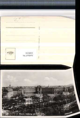 330834,Wien Innere Stadt Hofburg m. Heldenplatz