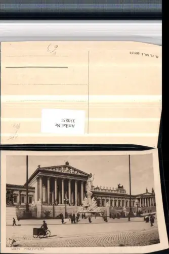330851,Wien Innere Stadt Parlament pub B.K.W.I. 851/13