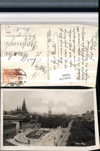330868,Wien Innere Stadt Ring Parlament m. Rathaus