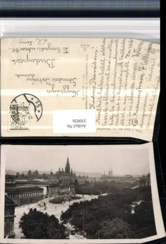 330926,Wien Innere Stadt Franzensring Parlament u. Rathaus