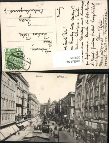 368275,Wien Innere Stadt Graben Straßenansicht Geschäfte