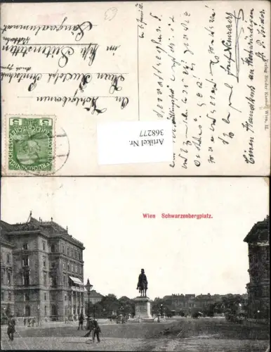 368277,Wien Innere Stadt Schwarzenbergplatz Denkmal