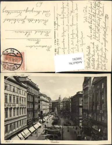 368281,Wien Innere Stadt Graben Straßenansicht Geschäfte