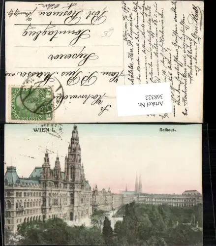 368322,Wien Innere Stadt Rathaus Gebäude