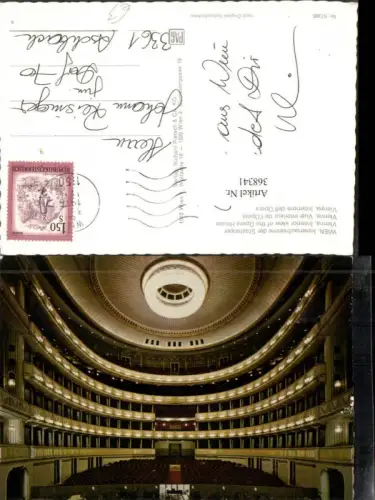 368341,Wien Innere Stadt Staatsoper Oper Innenansicht