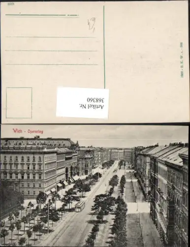 368360,Wien Innere Stadt Opernring Straßenansicht pub B.K.W.I. 588