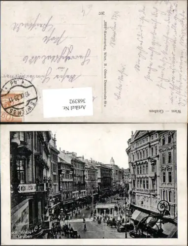 368392,Wien Innere Stadt Graben Straßenansicht Geschäfte